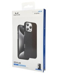Накладка для i-Phone 16 Pro Keephone Kevilar MagSnap черный