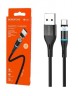 Usb Кабель-зарядка Type-C Магнитный Borofone BU16 3A 1.2м чёрный