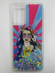 Накладка для Huawei Honor 10X Lite переливающийся с рисунками