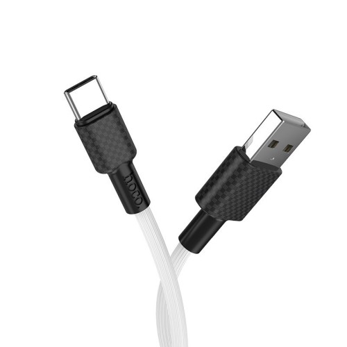 Usb Кабель-зарядка Type-C Hoco X29 Superior 2A 1м силиконовый белый