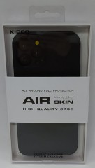 Накладка для i-Phone 12 Pro Max 6.7" K-Doo Air Skin пластик черная