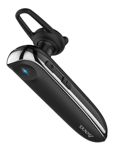 Bluetooth-гарнитура Hoco E49 BT5.0/150mAh/6ч черная