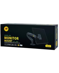 Кронштейн для монитора 17-30" NB Model-F80 настольное крепление с газовой пружиной до 9кг черный