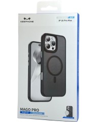 Накладка для i-Phone 16 Pro Max Keephone Mago Pro MagSnap черный