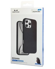 Накладка для i-Phone 16 Pro Max Keephone Rosana MagSnap черный
