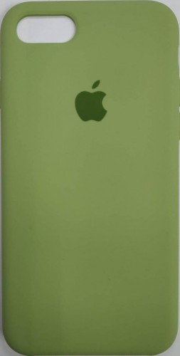 Чехол-накладка  i-Phone SE/5 Silicone icase  №01 светло-болотная