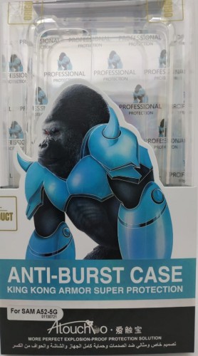 Накладка King Kong Armor для Samsung Galaxy A52 5G силикон противоударный прозрачный