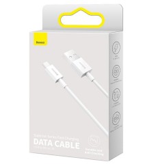 Usb Кабель-зарядка Micro Baseus Superior 2.0A 1м (CAMYS-02) белый