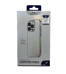Накладка для i-Phone 14 Plus Keephone тонкий прозрачный