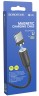 Usb Кабель-зарядка магнитный Type-C Borofone BX41 Amiable 3A 1м силиконовый черный
