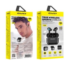 Беспроводные наушники TWS Awei T29 IPX4/BT5.0/45mAh/4.5ч чёрные