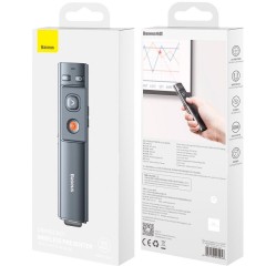 Лазерная указка Baseus Orange Dot Wireless Presenter Red Laser (WKCD000013) черная