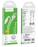Usb Кабель-зарядка Type-C Hoco X37 Cool power 3A 1м силиконовый белый