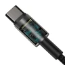 Кабель-зарядка Type-C на Type-C Baseus Tungsten Gold 100W 1м (CATWJ-01) черный