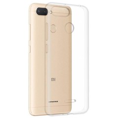 Чехол-накладка силикон 0.5мм Xiaomi Redmi 6 прозрачный