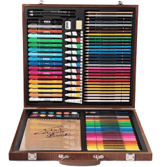 Набор для рисования Xiaomi DELI Painting Set Wooden Box