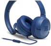 Стереонаушники полноразмерные JBL Tune 500 с микрофоном 1.2м синие