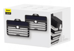 Светодиодный уличный фонарь Baseus Energy Collection Series Solar Wall Lamp (DGNEN-C01) черный