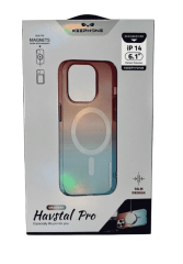 Накладка для i-Phone 14 Keephone Magsafe матовый розовый