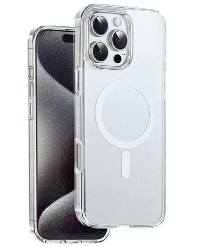 Накладка для i-Phone 16 Pro Max Keephone Hibrid Pro MagSnap прозрачный
