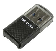 Картридер Smartbuy 3120, USB 3.0 - MicroSD, черный (SBR-3120-K)