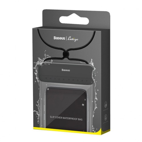 Водонепроницаемый чехол Baseus Let's Go Slip Cover Waterproof Bag 7.2'' (ACFSD-DGY) серый