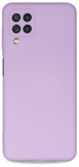 Накладка для Samsung Galaxy A22S Silicone cover без логотипа лаванда