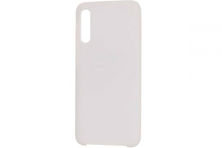 Накладка для Samsung Galaxy A7 (2018) (А750) Silicone cover белая