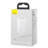 Сетевое зар. устр. Baseus GaN2 Pro Quick Charger 1USB+2C 65W (CCGAN2P-B02) белое