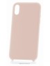 Накладка для Samsung Galaxy A02 Silicone cover без логотипа пудро