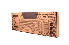Клавиатура проводная Ritmix RKB-103 черная