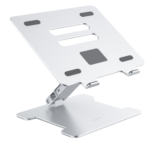 Охлаждающая подставка c USB-хабом для ноутбука Orico LST-4A 4xUSB3.0 серебристая