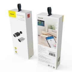 Пульт дистанционного управления Baseus, Smartphone IR, алюминий, для Apple, цвет: чёрный