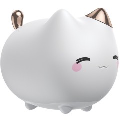 Ночник Baseus Cute Series Kitty Silicone Night Light (DGAM-A02) белый