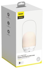 Ночник Baseus Moon-white Series Portable Lamp (DGYB-A02)