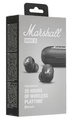 Беспроводные наушники TWS Marshall Mode II черные (High Copy)