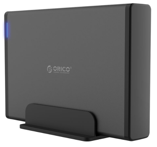 Внешний корпус для HDD/SSD Sata 3.5" Orico 7688C3 USB-C3.1 черный