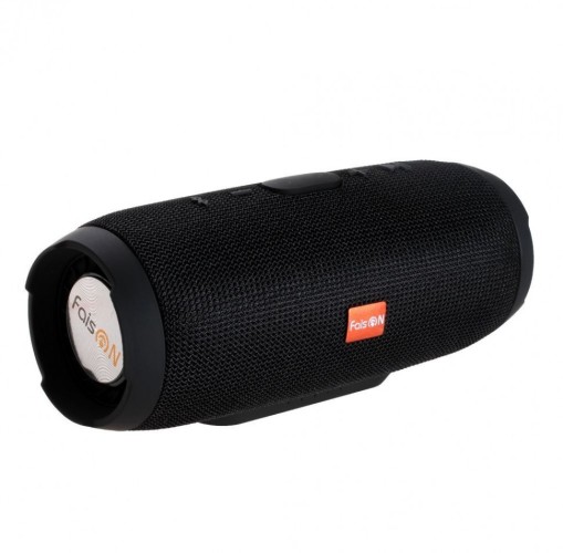 Bluetooth колонка Faison Charge 3 BT5.0/3ч/USB/TF/AUX черная