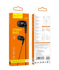 Стереонаушники Hoco M97 с микрофоном черные