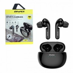 Беспроводные наушники TWS Awei T15 TWS IPX4 V5.0 чёрный