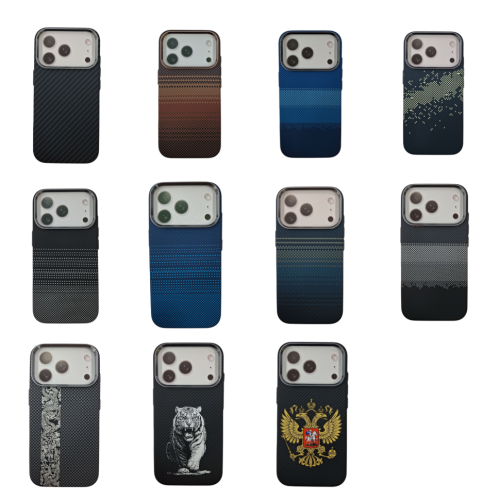 Накладка для i-Phone 17 Pro Free Air Magsafe пластик в ассортименте