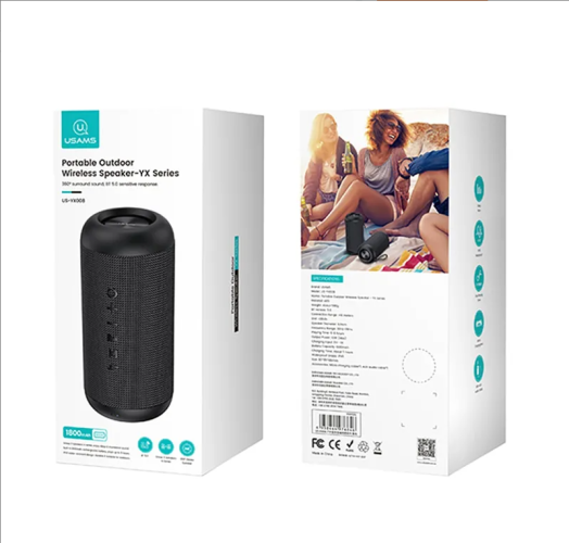 Bluetooth колонка Usams US-YX008 черная