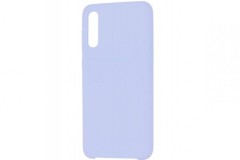 Накладка для Samsung Galaxy A02 Silicone cover без логотипа розовая
