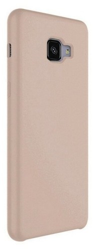 Накладка для Samsung Galaxy A3 (2017) Silicone cover пудро