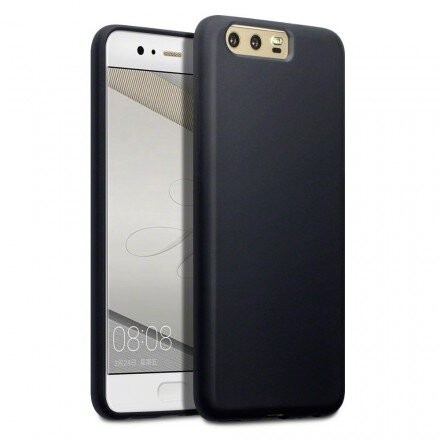 Чехол-накладка для Huawei P10 силикон матовый чёрный