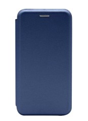 Чехол-книжка Xiaomi Mi 10T Fashion Case кожаная боковая синяя