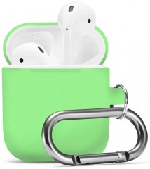 Π‘ΠΈΠ»ΠΈΠΊΠΎΠ½ΠΎΠ²ΡΠΉ ΡΠ΅Ρ
ΠΎΠ» Π΄Π»Ρ AirPods Ρ ΠΊΠ°ΡΠ°Π±ΠΈΠ½ΠΎΠΌ ΡΠ°Π»Π°ΡΠΎΠ²ΡΠΉ