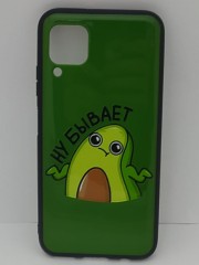 Накладка для Huawei Honor P40 Lite пластик разные рисунки