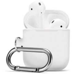 Π‘ΠΈΠ»ΠΈΠΊΠΎΠ½ΠΎΠ²ΡΠΉ ΡΠ΅Ρ
ΠΎΠ» Π΄Π»Ρ AirPods Ρ ΠΊΠ°ΡΠ°Π±ΠΈΠ½ΠΎΠΌ ΠΌΠ°ΡΠΎΠ²ΠΎ-Π±Π΅Π»ΡΠΉ